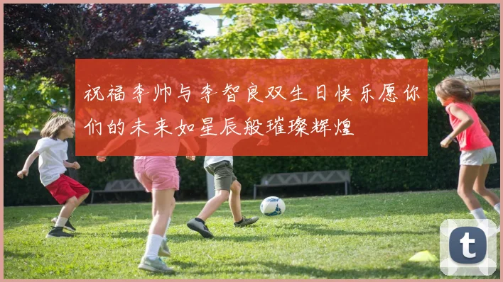 祝福李帅与李智良双生日快乐愿你们的未来如星辰般璀璨辉煌